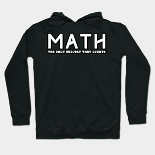 I Love Math Hoodie